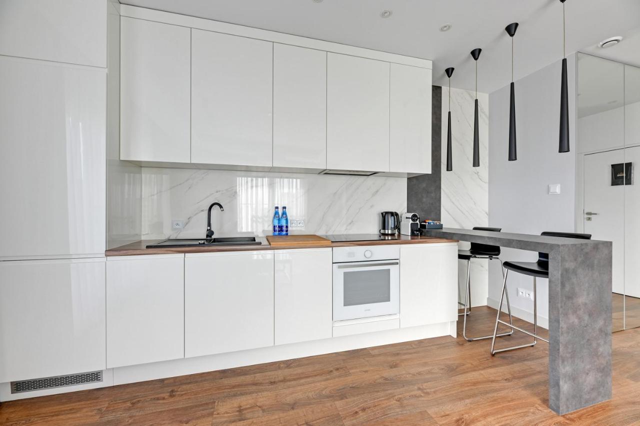 גדנסק Downtown Apartments River View מראה חיצוני תמונה