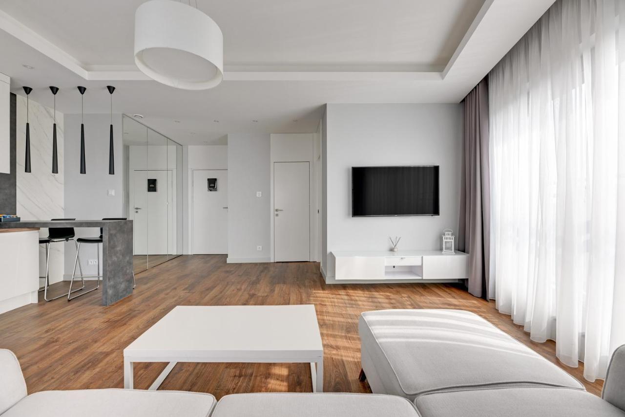 גדנסק Downtown Apartments River View מראה חיצוני תמונה
