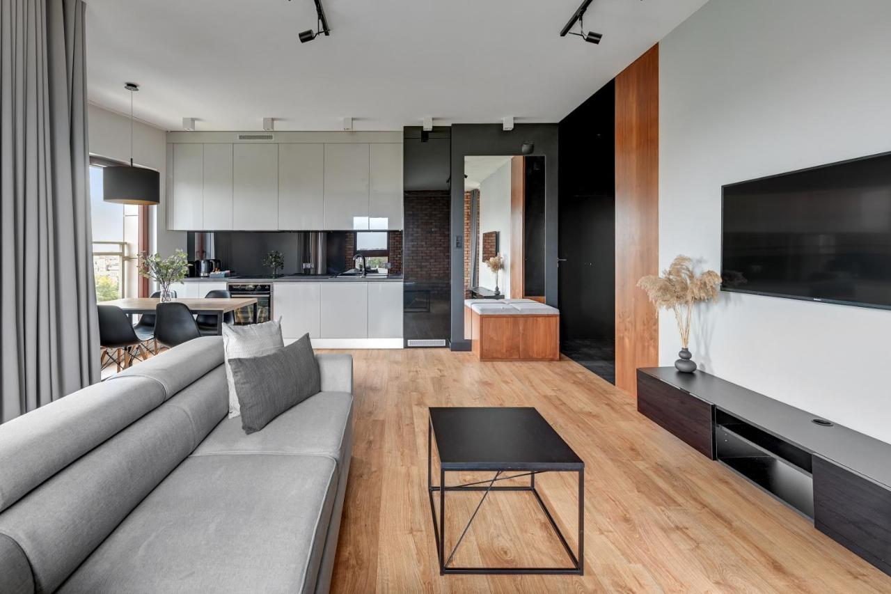 גדנסק Downtown Apartments River View מראה חיצוני תמונה
